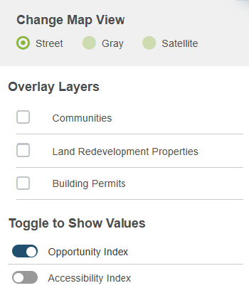 Map Options